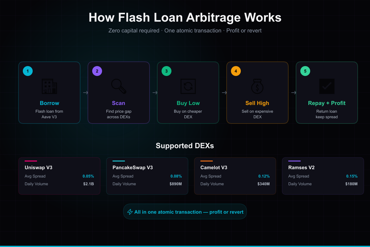Flash Loan Arbitrage Engine